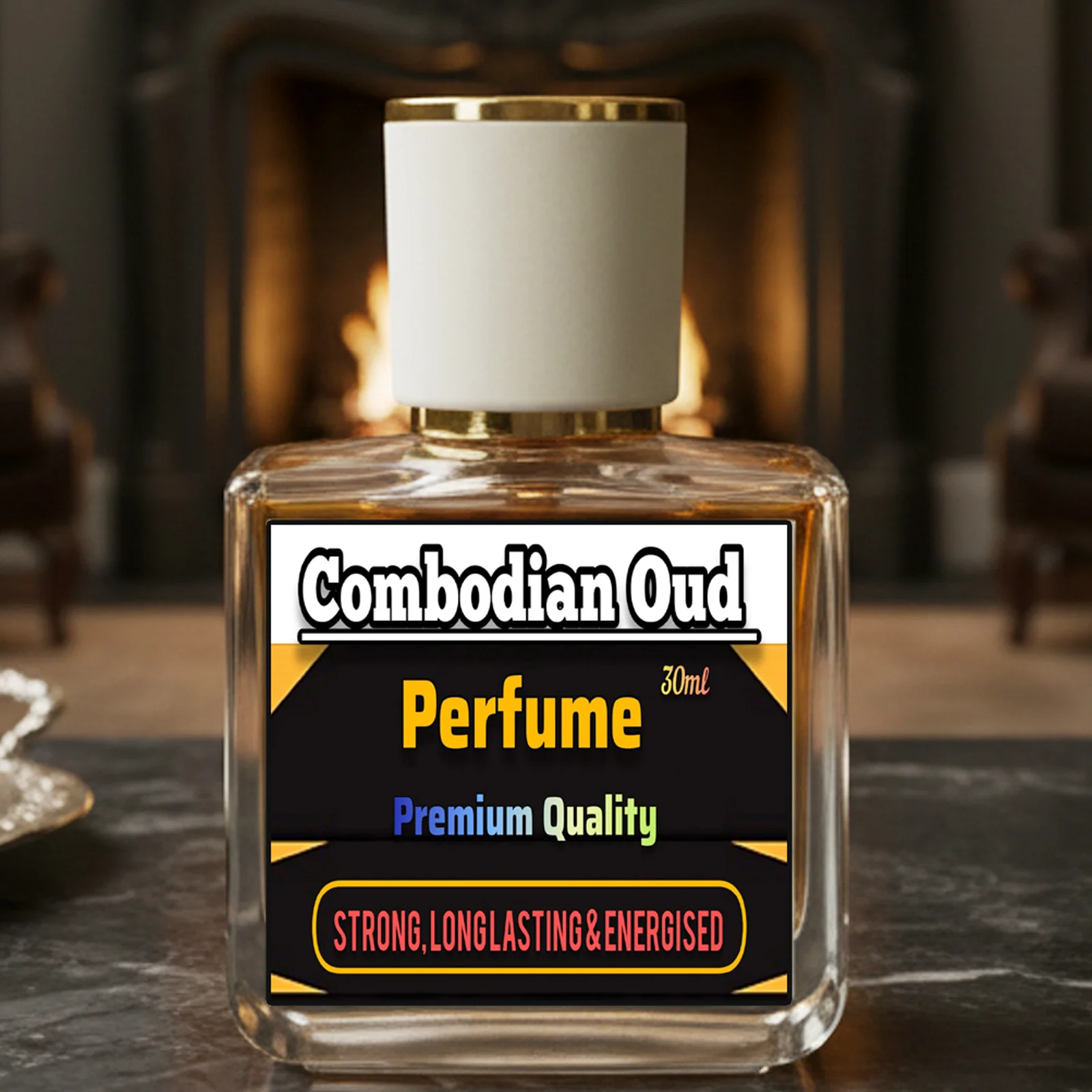 Combodian Oud Premium Perfume 30ml (Made In K.S.A) - Image 3