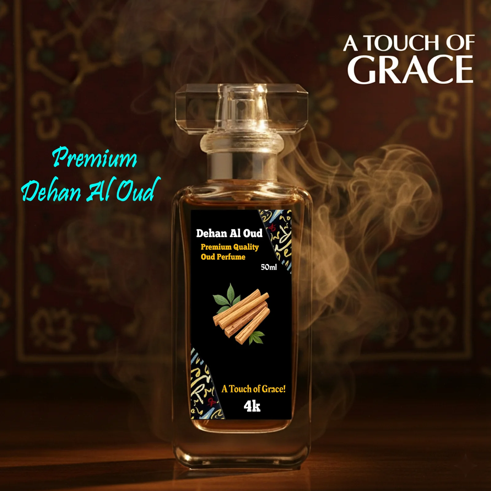 Dehan Al Oud Premium Perfume 50ml - Image 2