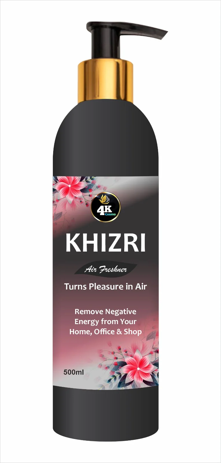 Khizri Air Freshner 500ML by 4K Cosmo - Image 3