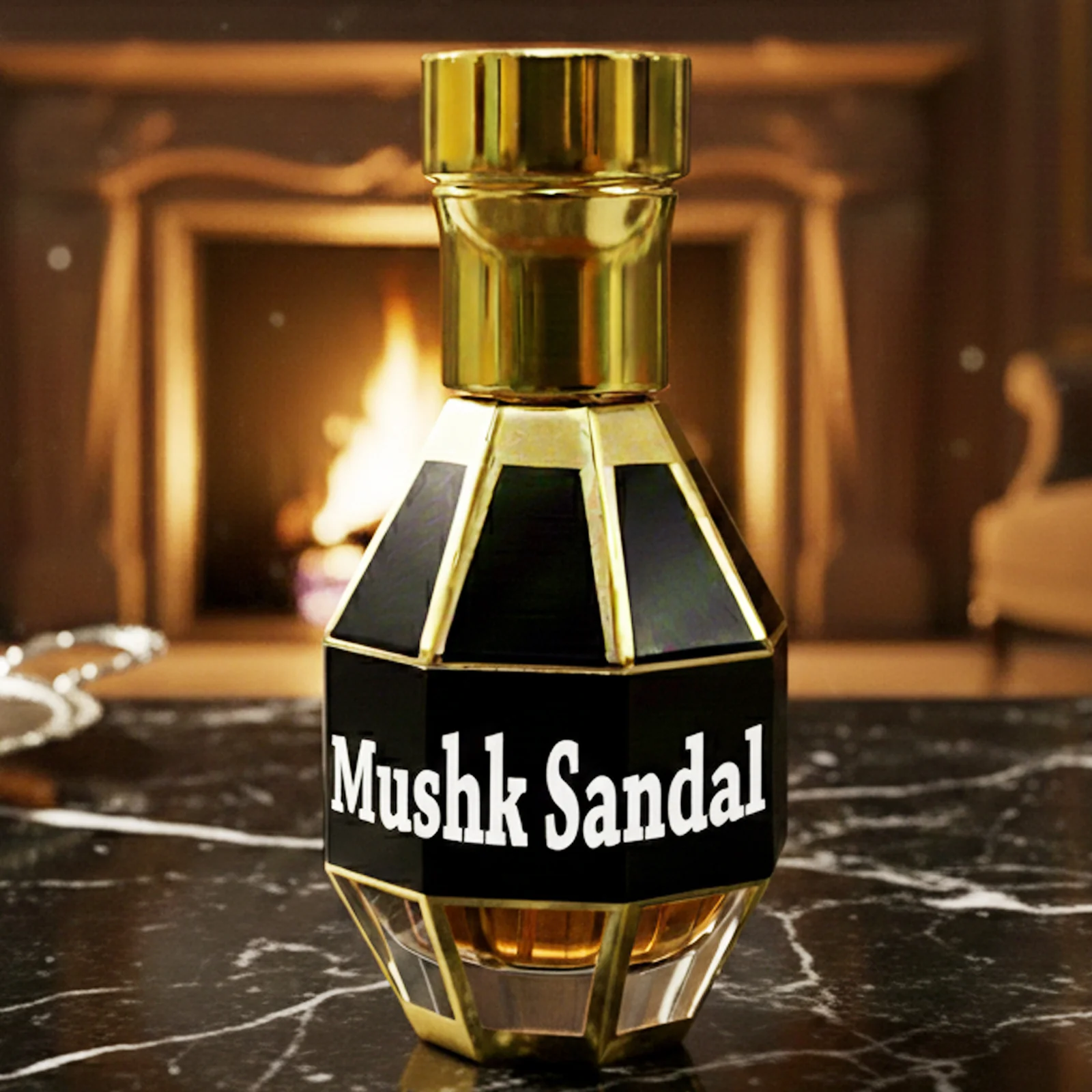 Premium Oud Mushk Sandal 15ml (Made In K.S.A)