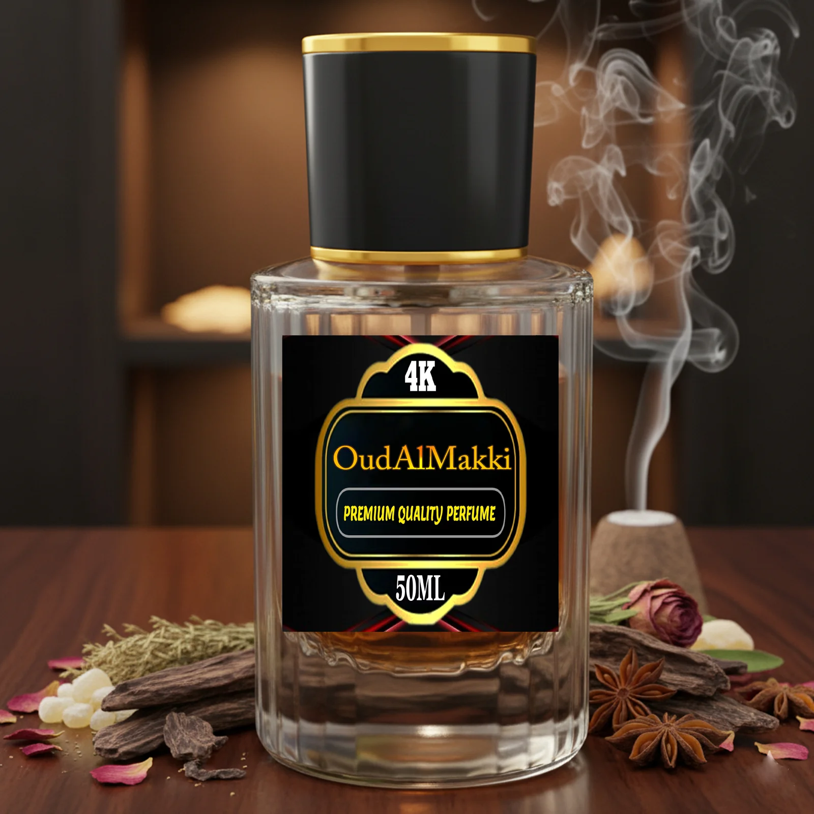 Oud Al Makki Premium Perfume 50ml - Image 2