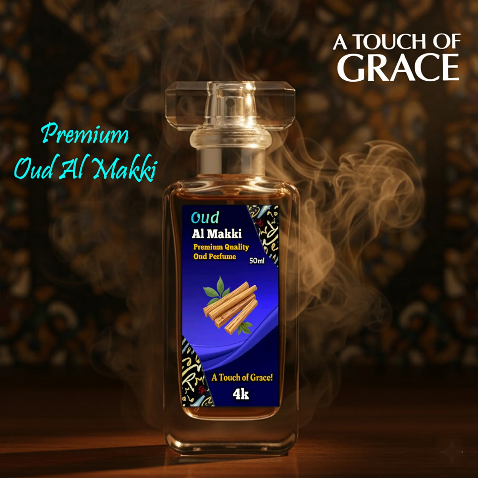 Oud Al Makki Premium Perfume 50ml - Image 3