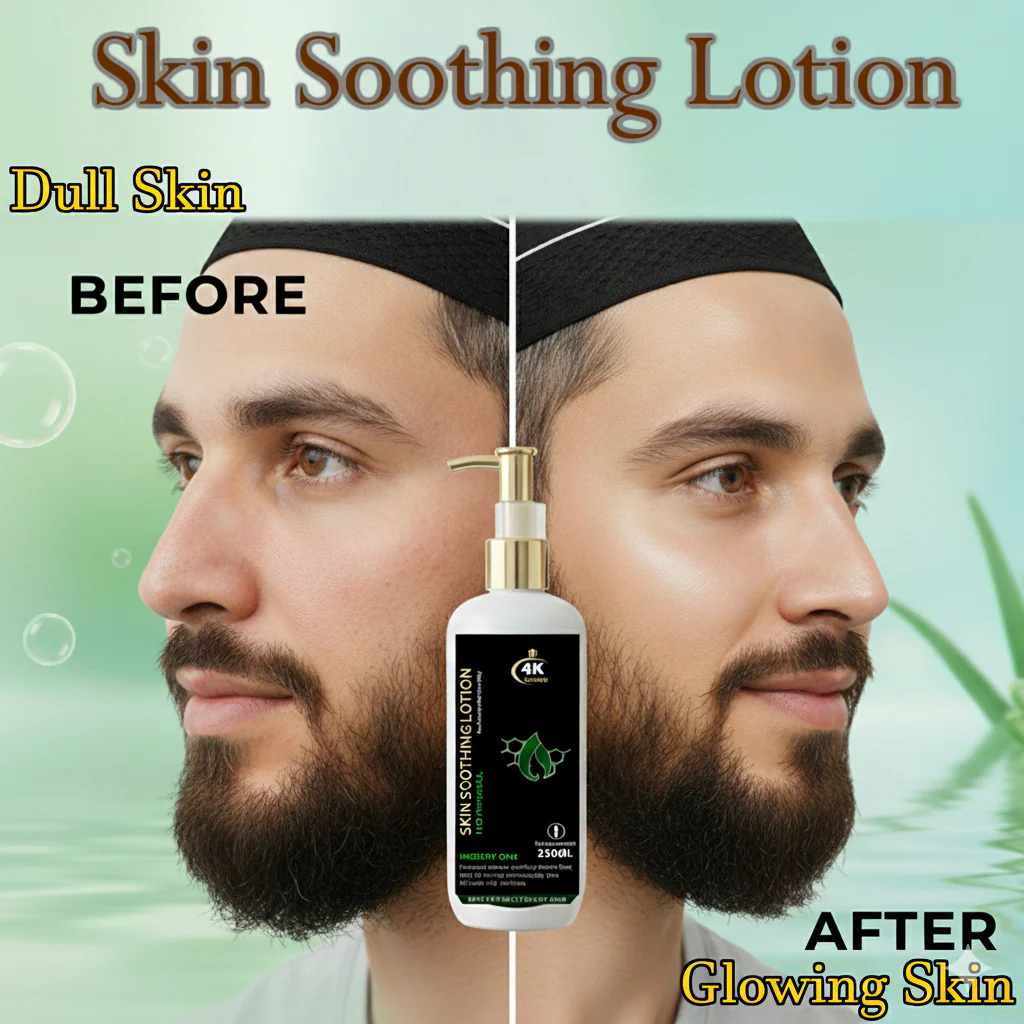 Skin Soothing Body Lotion 250ml By 4K Cosmo - Image 2