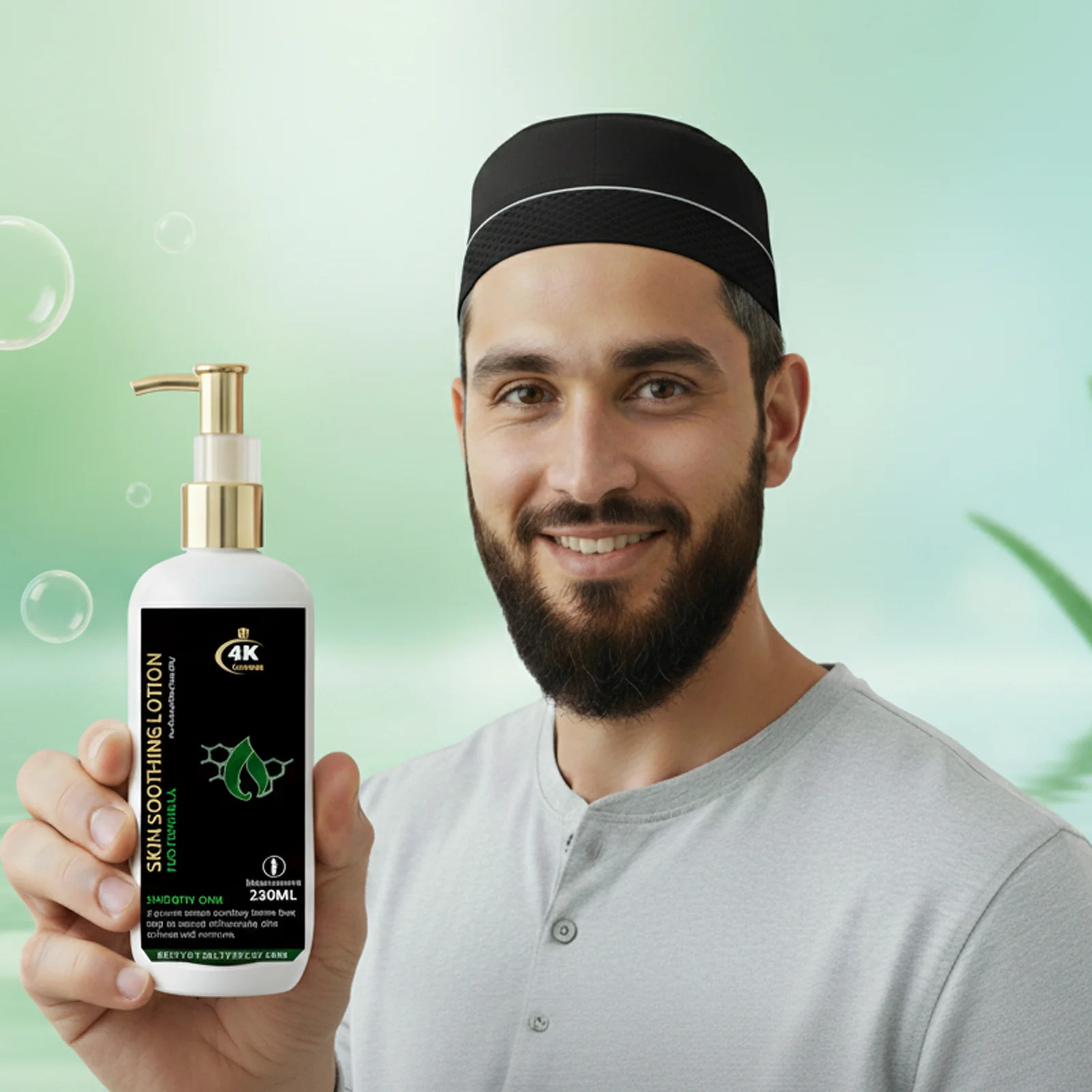 Skin Soothing Body Lotion 250ml By 4K Cosmo - Image 3