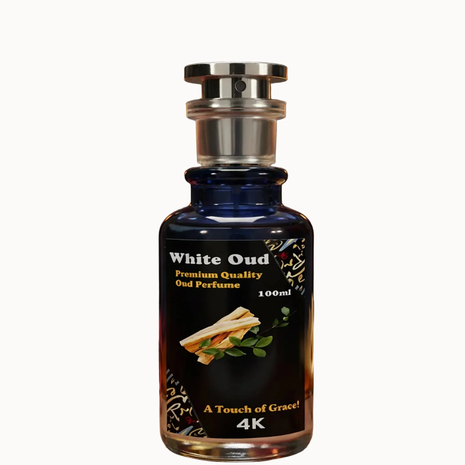 4K White Oud Perfume 100ml - Image 3